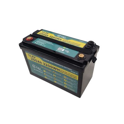 E&J LITHIUM 12V 250AH BT, HEAT & VE.CAN
