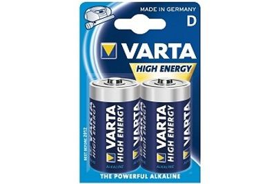 VARTA ALKALINE BATTERI 1,5V (D)