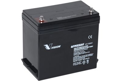 VISION FM-SERIE 12V 55AH AGM BATTERI
