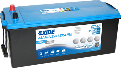 EXIDE BATTERI DUAL AGM 12V 240AH