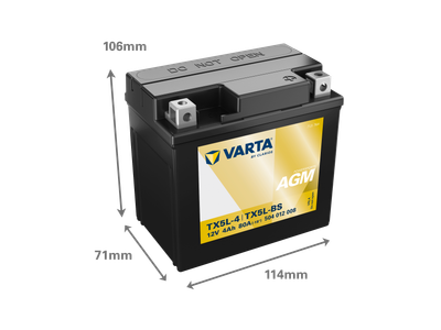 VARTA POWERSPORTS AGM 12V 4 AH