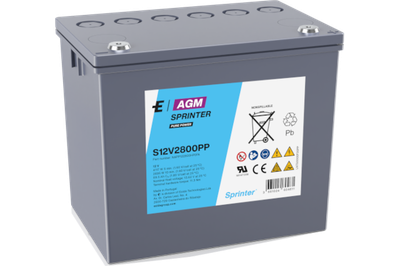EXIDE BATTERI SPRINTER PURE POWER 12V 76AH