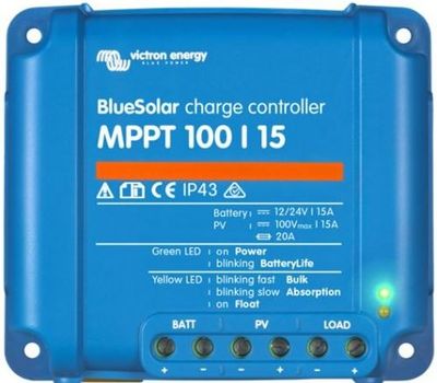 VICTRON BLUESOLAR MPPT 100/15 RETAIL
