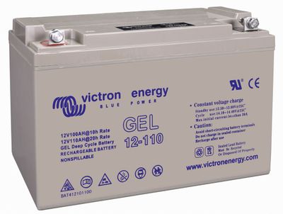 VICTRON 12V 110AH GEL DEEP CYCLE BATTERI