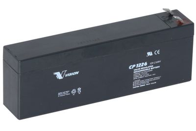 VISION CP-SERIE 12V 2,6AH AGM BATTERI