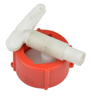 RØD HANE 45MM TIL 30 LTR DUNK