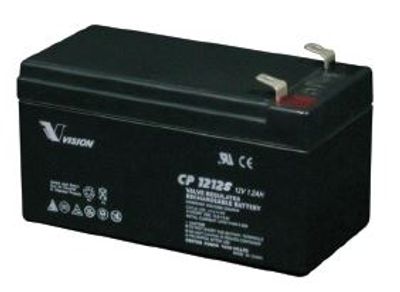 VISION CP-SERIE 12V 1,2AH AGM BATTERI