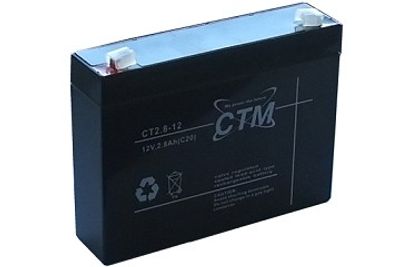VISION CP-SERIE 12V 2,8AH AGM BATTERI