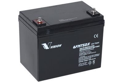 VISION FM-SERIE 12V 75AH AGM BATTERI