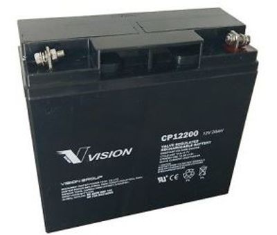 VISION CP-SERIE 12V 20AH AGM BATTERI VP