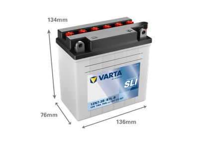 VARTA POWERSPORTS FRESHPACK 12V 7 AH