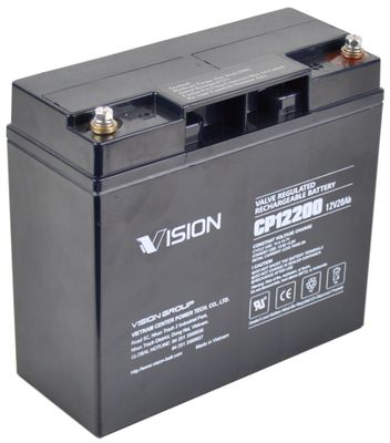 VISION CP-SERIE 12V 20AH AGM BATTERI SP