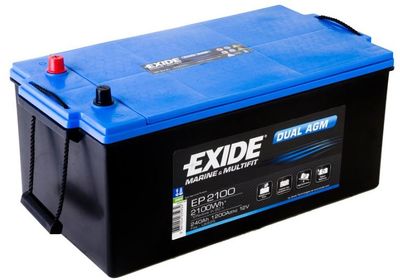 EXIDE BATTERI DUAL AGM 12V 240AH