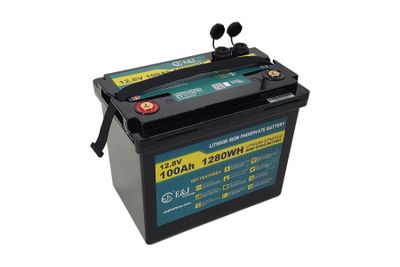 E&J LITHIUM 12V 100AH BT & HEAT