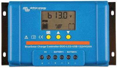 VICTRON BLUESOLAR PWM-LCD&USB 12/24V-20A