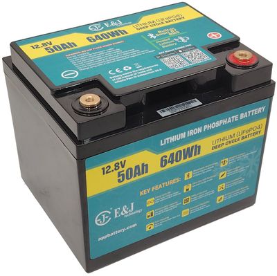 E&J LITHIUM 12V 50AH BT & HEAT
