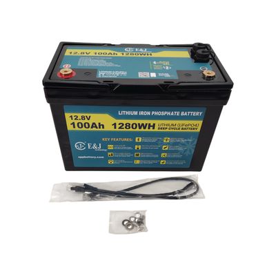 E&J LITHIUM 12V 100AH BT & HEAT