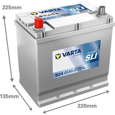 VARTA BATTERI BLACK DYNAMIC 12V 45 AH
