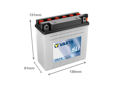 VARTA POWERSPORTS FRESHPACK 12V 6 AH