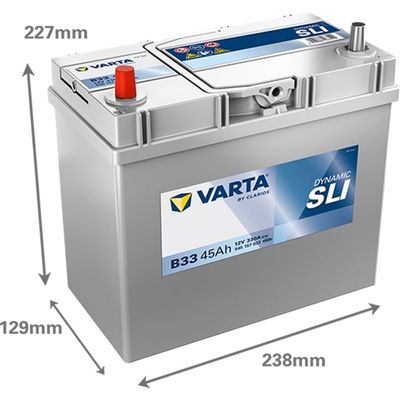 VARTA BATTERI BLUE DYNAMIC 12V 45 AH
