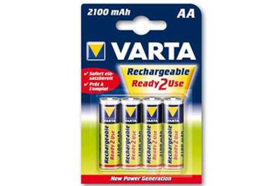 VARTA GENOPLADELIGT BATTERI 1,2V AA